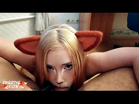 ❤️ Kitsune schlucken Dick a kum an hirem Mond ❤ Pornovideo bei eis ❌️❤